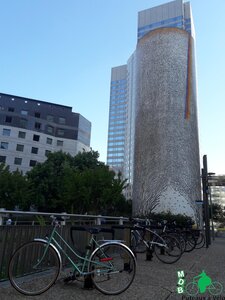Stationnements vélos, Defense jardins 2