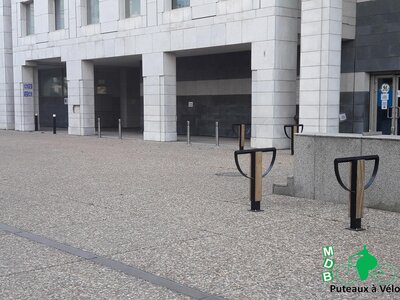 Stationnements vélos, Defense Sophitel