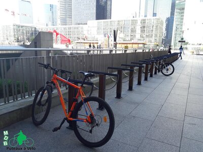 Stationnements vélos, Edf pas loin ...