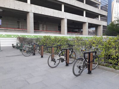 Stationnements vélos, Villon