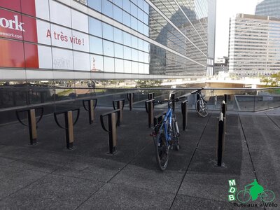 Stationnements vélos, Collines de l’arche 2