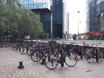 Stationnements vélos, Societe generale 1