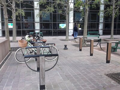 Stationnements vélos, Societe generale 2