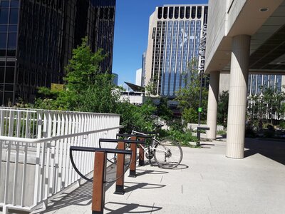Stationnements vélos, Terrasses Boildieu 2