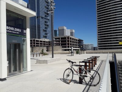 Stationnements vélos, Terrasses Boildieu 4