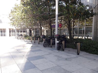 Stationnements vélos, Place des degrés 2