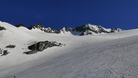 Mont de Gébroulaz, Dôme de Polset, Aiguille de Péclet, P1180372