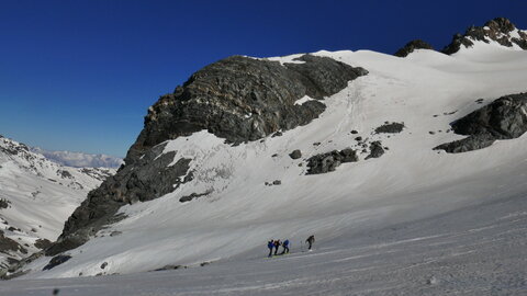 Mont de Gébroulaz, Dôme de Polset, Aiguille de Péclet, P1180373