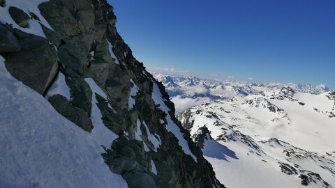 Mont de Gébroulaz, Dôme de Polset, Aiguille de Péclet, P1180385