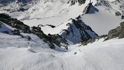 Mont de Gébroulaz, Dôme de Polset, Aiguille de Péclet, P1180388