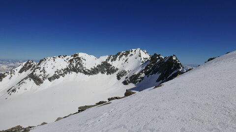 Mont de Gébroulaz, Dôme de Polset, Aiguille de Péclet, P1180390