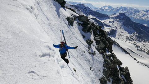 Mont de Gébroulaz, Dôme de Polset, Aiguille de Péclet, P1180393