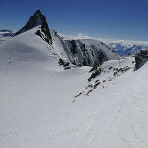 Mont de Gébroulaz, Dôme de Polset, Aiguille de Péclet, P1180397