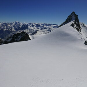 Mont de Gébroulaz, Dôme de Polset, Aiguille de Péclet, P1180398