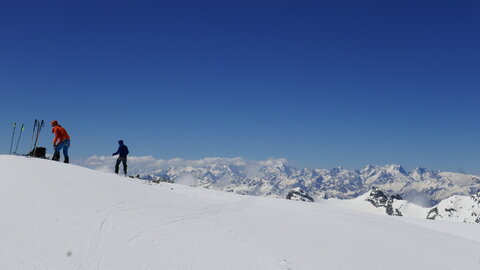 Mont de Gébroulaz, Dôme de Polset, Aiguille de Péclet, P1180400