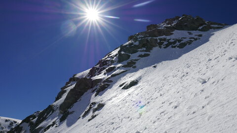 Mont de Gébroulaz, Dôme de Polset, Aiguille de Péclet, P1180402