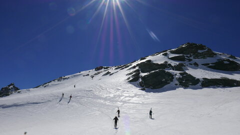 Mont de Gébroulaz, Dôme de Polset, Aiguille de Péclet, P1180403