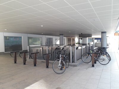Stationnements vélos, Reflets 3