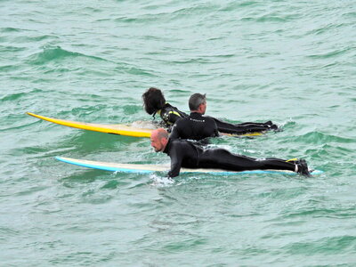 2020-05-22 Blancs Sablons - Leçon de surf, DSCN2321