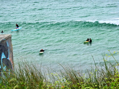 2020-05-22 Blancs Sablons - Leçon de surf, DSCN2324
