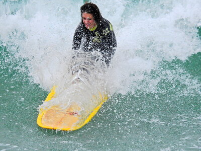 2020-05-22 Blancs Sablons - Leçon de surf, DSCN2337