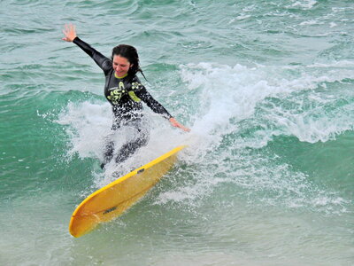 2020-05-22 Blancs Sablons - Leçon de surf, DSCN2338