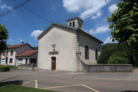 20200521 Randonnée boucle entre Maidières et la Petite Suisse, 050 L'église, Martincourt