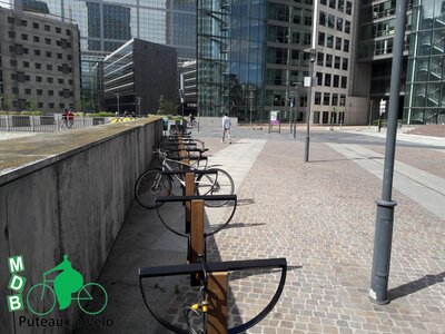 Stationnements vélos, Cours du Triangle Nord