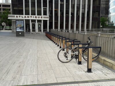 Stationnements vélos, Tour Atlantique