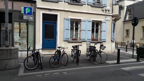 Stationnements vélos, Godefroy saturé