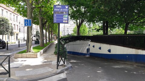 Stationnements vélos, Parking Marie accès 2