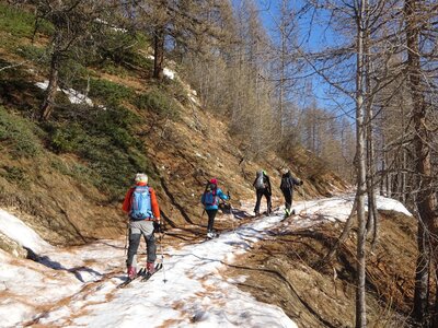 2020-03 SkiRando_Raid Val Maira, 5-Soleglio_04