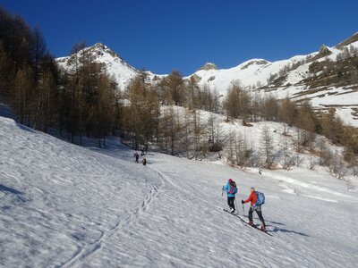 2020-03 SkiRando_Raid Val Maira, 5-Soleglio_05
