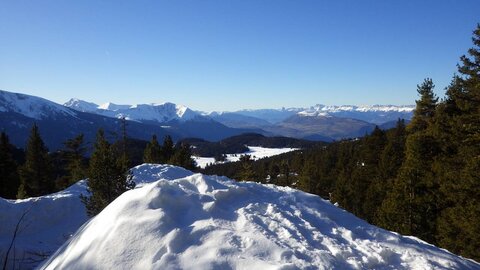 2020-01-12 Raquettes au Lac Achard (Belledonne), 2020-01-12 Lac Achard 01