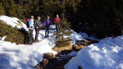 2020-01-12 Raquettes au Lac Achard (Belledonne), 2020-01-12 Lac Achard 02