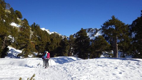 2020-01-12 Raquettes au Lac Achard (Belledonne), 2020-01-12 Lac Achard 13