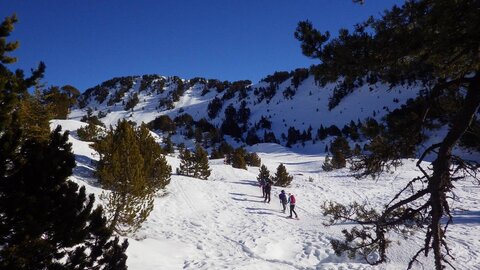 2020-01-12 Raquettes au Lac Achard (Belledonne), 2020-01-12 Lac Achard 14