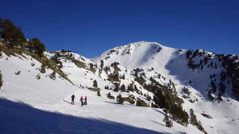 2020-01-12 Raquettes au Lac Achard (Belledonne), 2020-01-12 Lac Achard 17