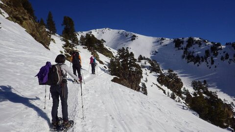 2020-01-12 Raquettes au Lac Achard (Belledonne), 2020-01-12 Lac Achard 22