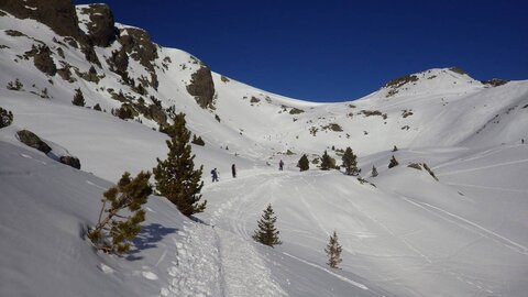 2020-01-12 Raquettes au Lac Achard (Belledonne), 2020-01-12 Lac Achard 27