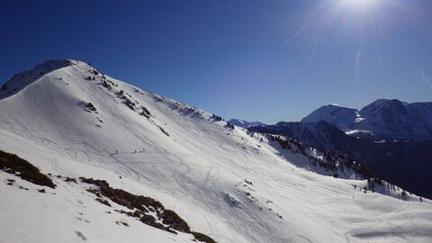 2020-01-12 Raquettes au Lac Achard (Belledonne), 2020-01-12 Lac Achard 28