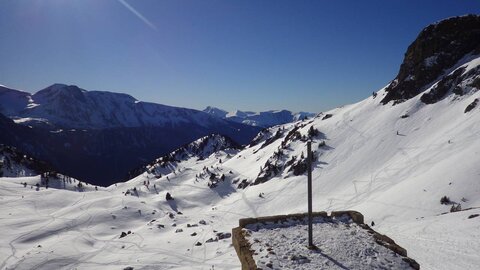 2020-01-12 Raquettes au Lac Achard (Belledonne), 2020-01-12 Lac Achard 29