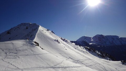 2020-01-12 Raquettes au Lac Achard (Belledonne), 2020-01-12 Lac Achard 32