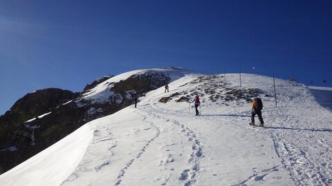 2020-01-12 Raquettes au Lac Achard (Belledonne), 2020-01-12 Lac Achard 38