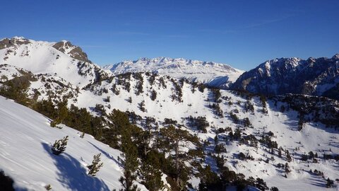 2020-01-12 Raquettes au Lac Achard (Belledonne), 2020-01-12 Lac Achard 47