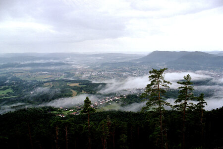 2005-2 randonnées, 072 vue depuis la roche des Cailloux, 24 juillet