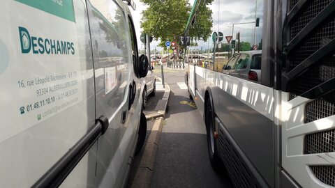 Points noirs, RD7 piste provisoire Godefroy point noir