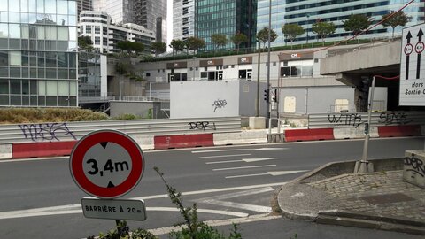 Pistes cyclables, Bellini à la voie des Sculpteurs