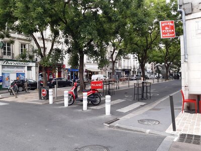 AMENAGEMENTS Transitoires ACT, placeGrandMarcheTours_Pieton