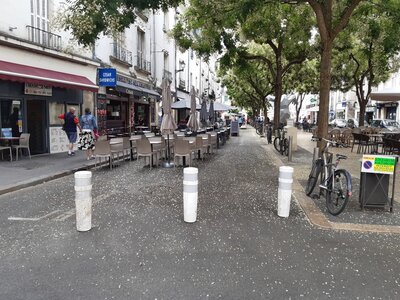 AMENAGEMENTS Transitoires ACT, placeGrandMarcheNordTours_pieton